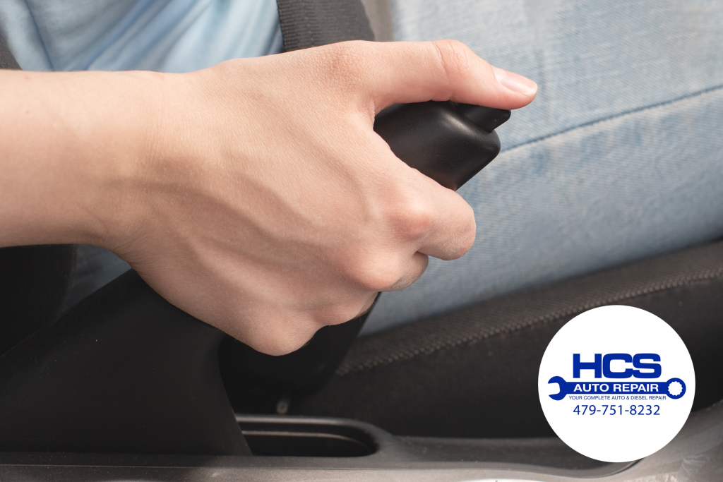 Is Your Parking Light On While The Handbrake Is Released? Here's the Problem! 1 HCS Auto Repair Springdale Rogers Arkansas Handbrake Light Warning Dashboard No Emergency Brake Engaged