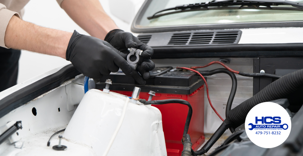 How to Properly Disconnect a Car Battery When Not in Use For Winter Storage 1 HCS Auto Repair Rogers Arkansas How To Disconnect Car Battery When Not In Use